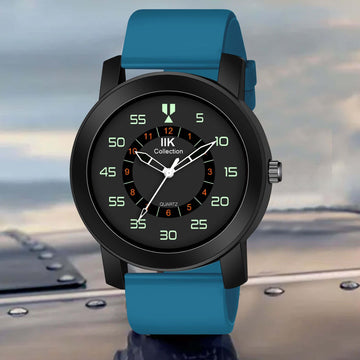 Round Numerical Dial Analogue Men Watch